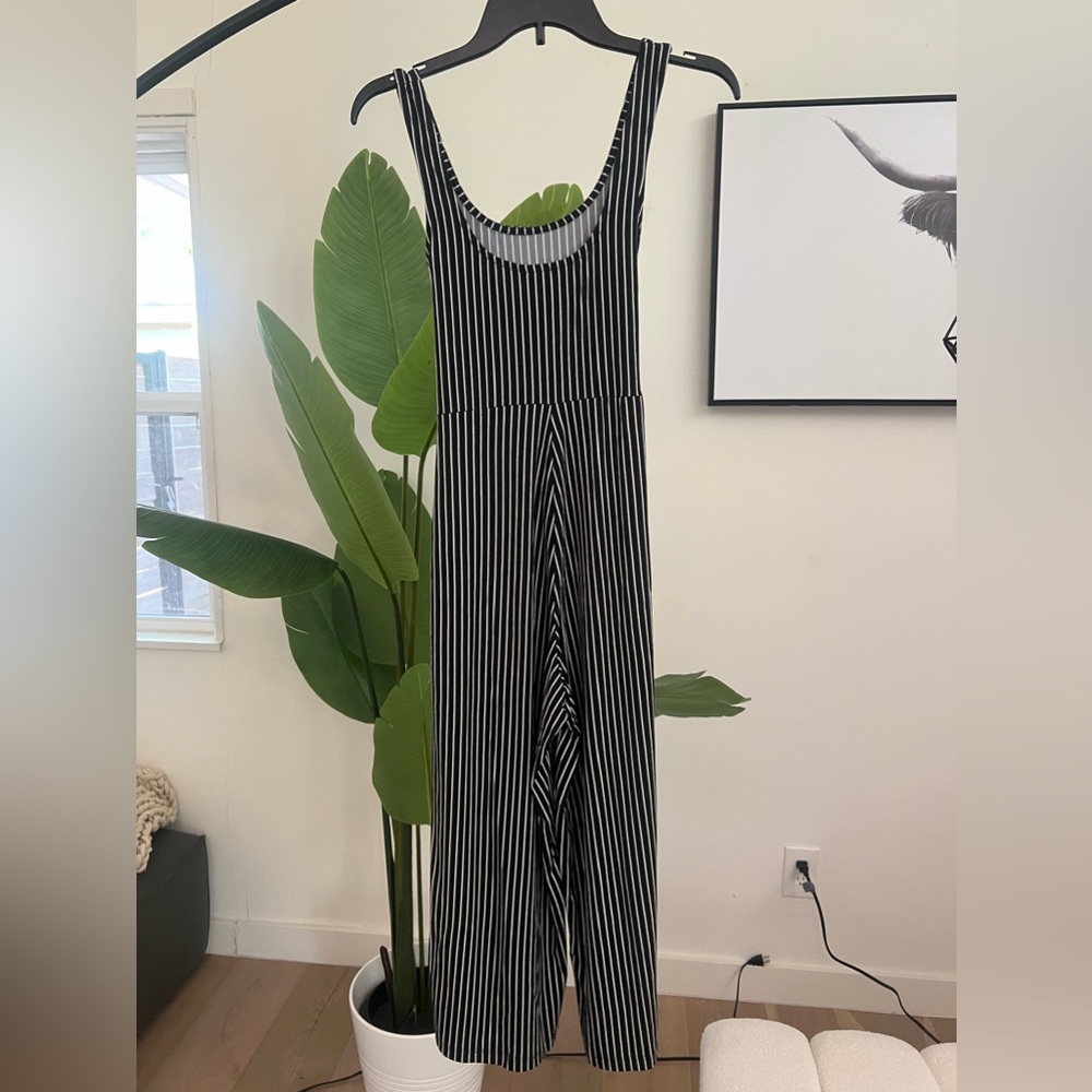 Striped Jumpsuit